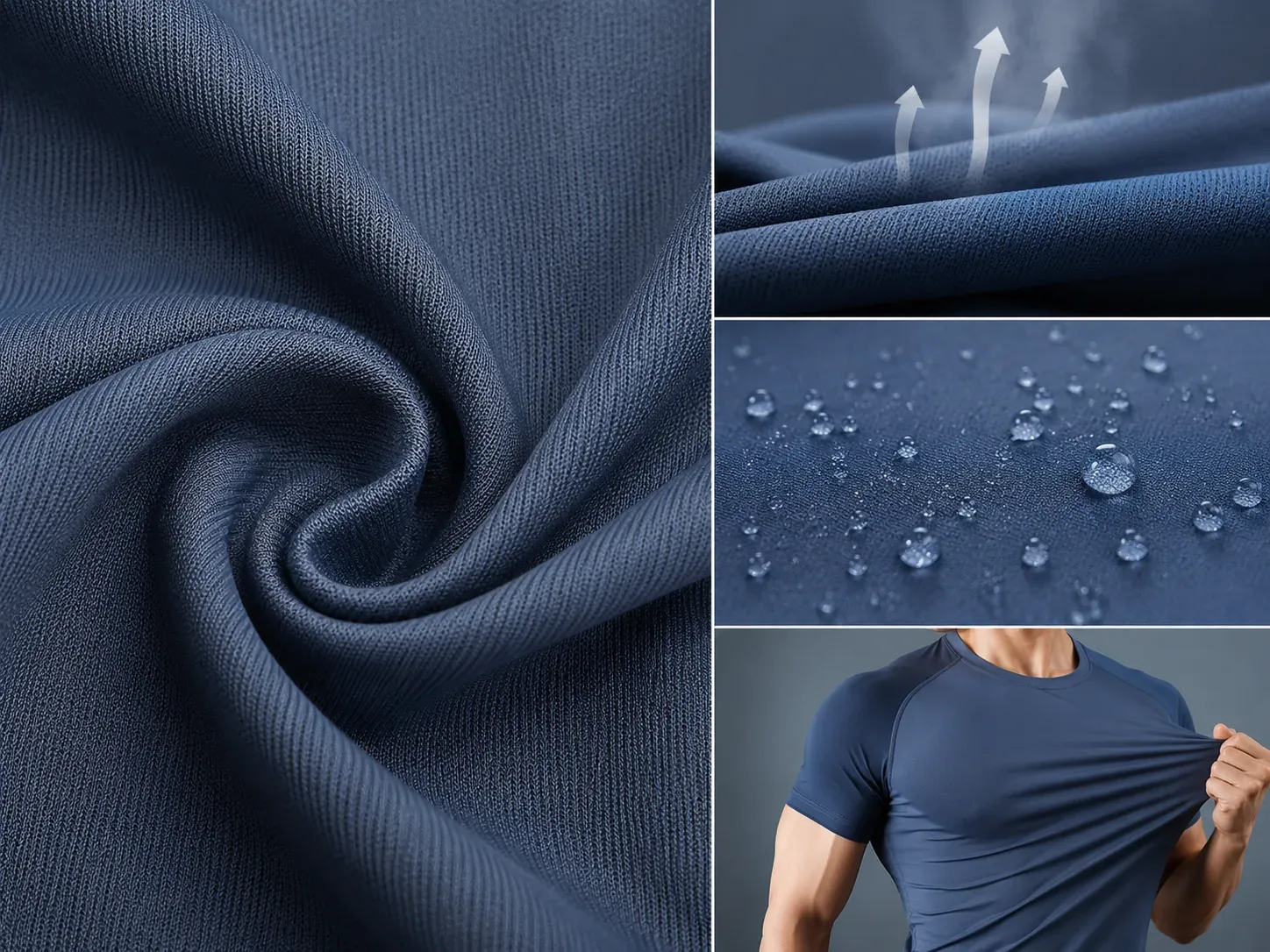 Moisture Wicking Stretch Fabric